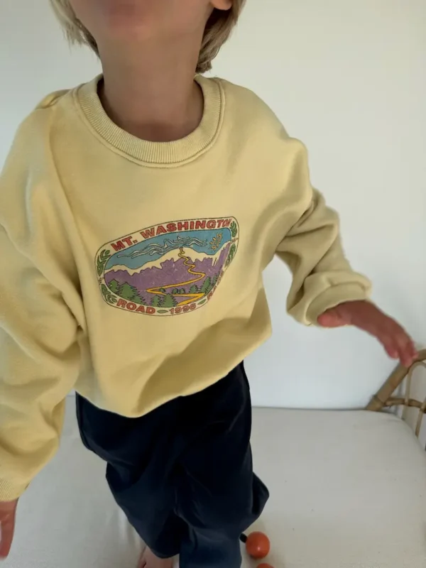 Frankie sweatshirt - gul