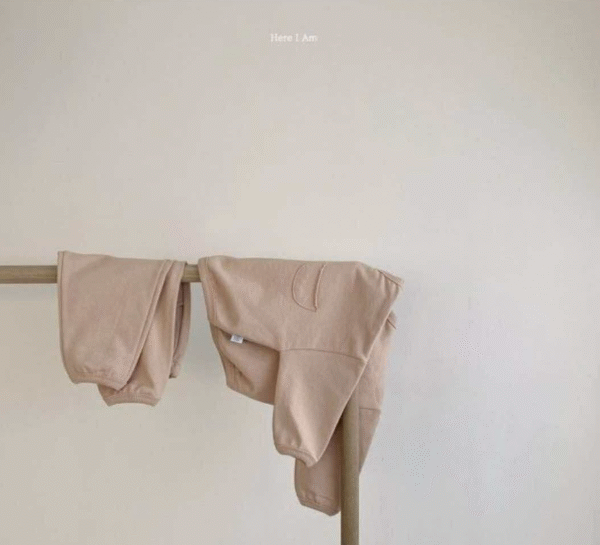 Sigge matchende sæt - fersken